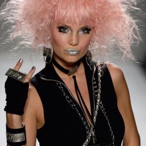 Betsey Johnson Nameplate Runway Chocker Necklace